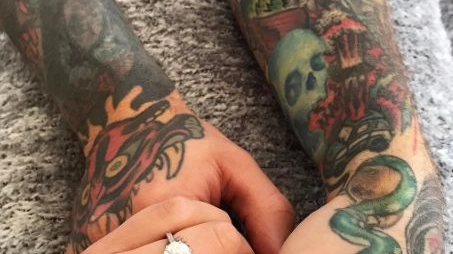 L'anello di fidanzamento di Fedez per Chiara Ferragni (Foto Instagram)