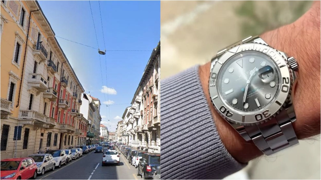 Via Spartaco a Milano, dove è stato messo a segno il furto del Rolex da 20mila euro