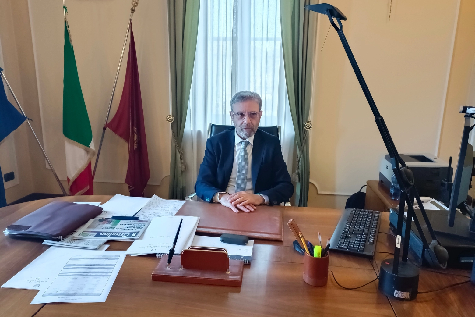 Il questore di Lodi Pio Russo (Archivio)