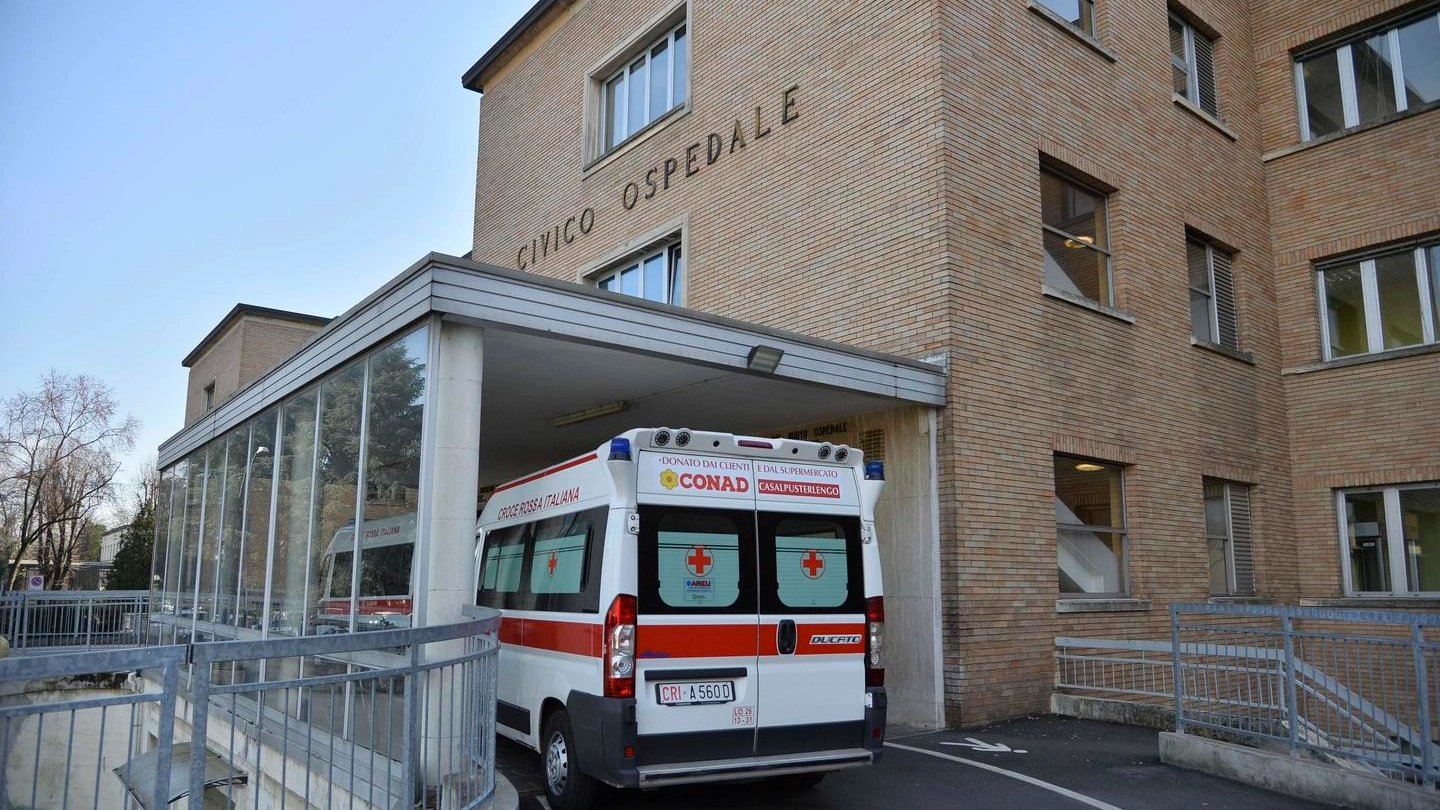 L'ospedale di Codogno (Lodi)