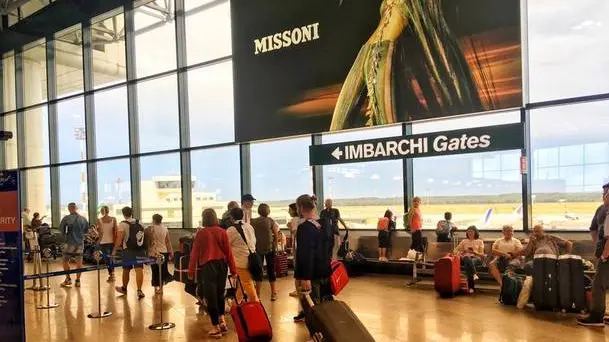 L'aeroporto di Malpensa (Archivio) L'aeroporto di Malpensa (Archivio)