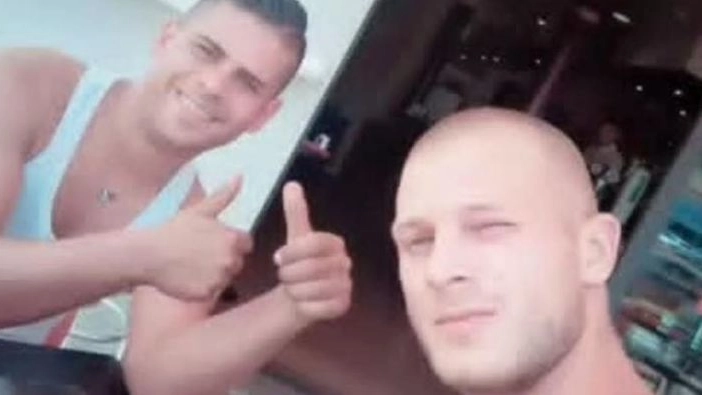 Alessio Titone e Yuri Urizio in una foto scattata qualche anno fa