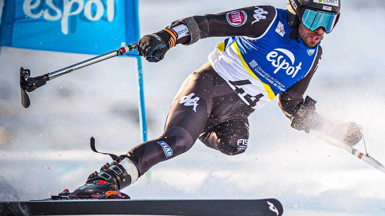 Davide Bendotti, uno dei più apprezzati sciatori paralimpici azzurri