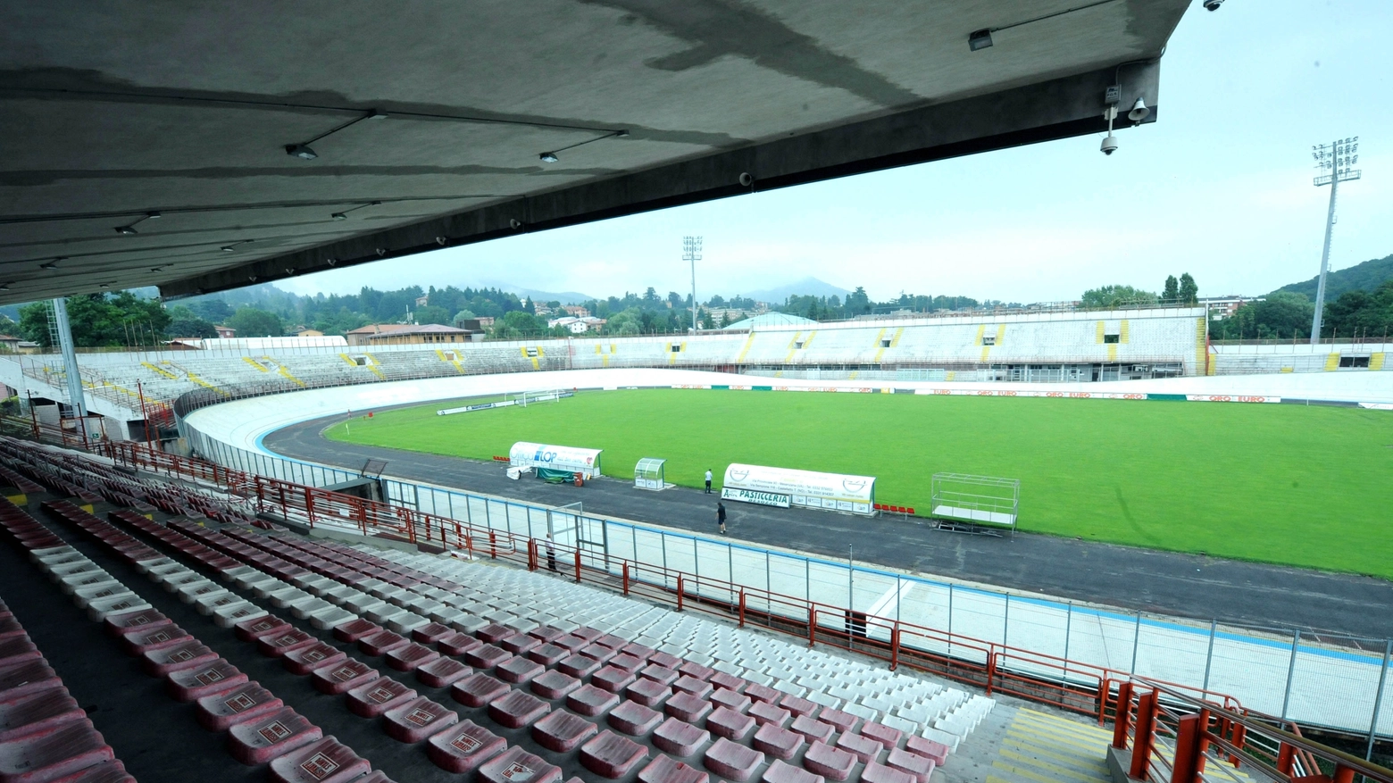 Lo stadio Franco Ossola