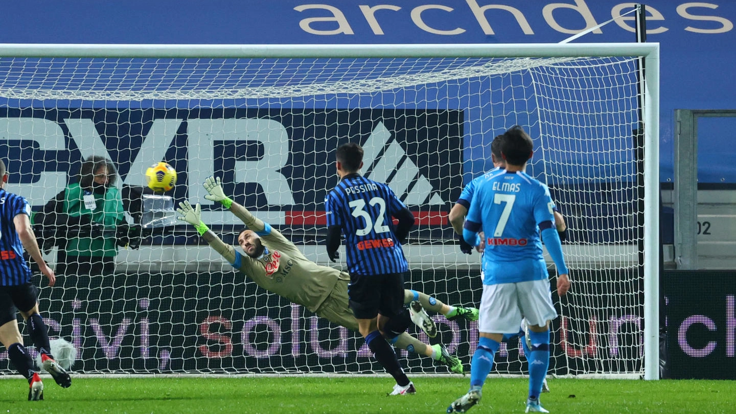 Semifinale di Coppa Italia, l'Atalanta batte il Napoli