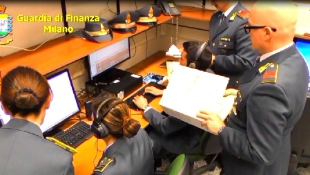 'Ndrangheta, sgominata dalla Finanza associazione a delinquere (frame video)