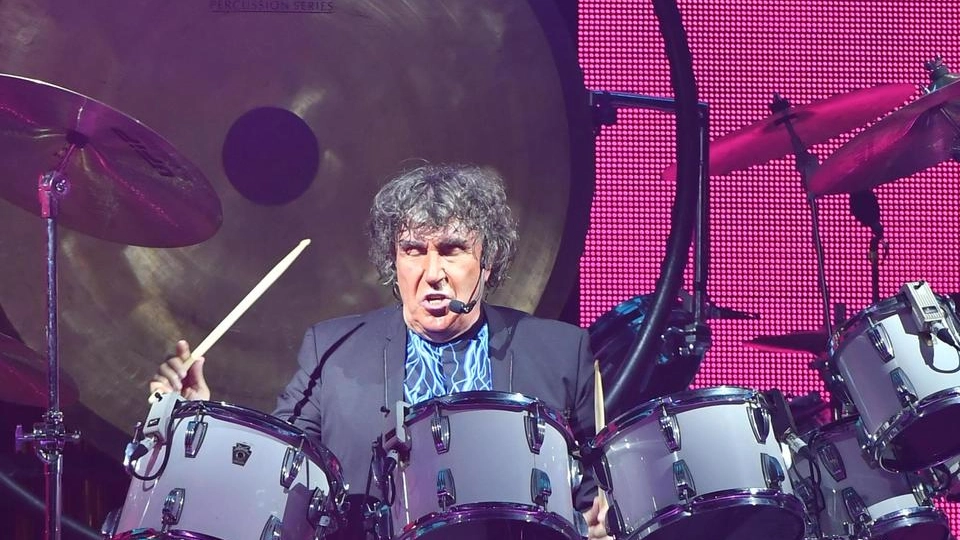 Stefano D'Orazio, batterista dei Pooh (Ansa)