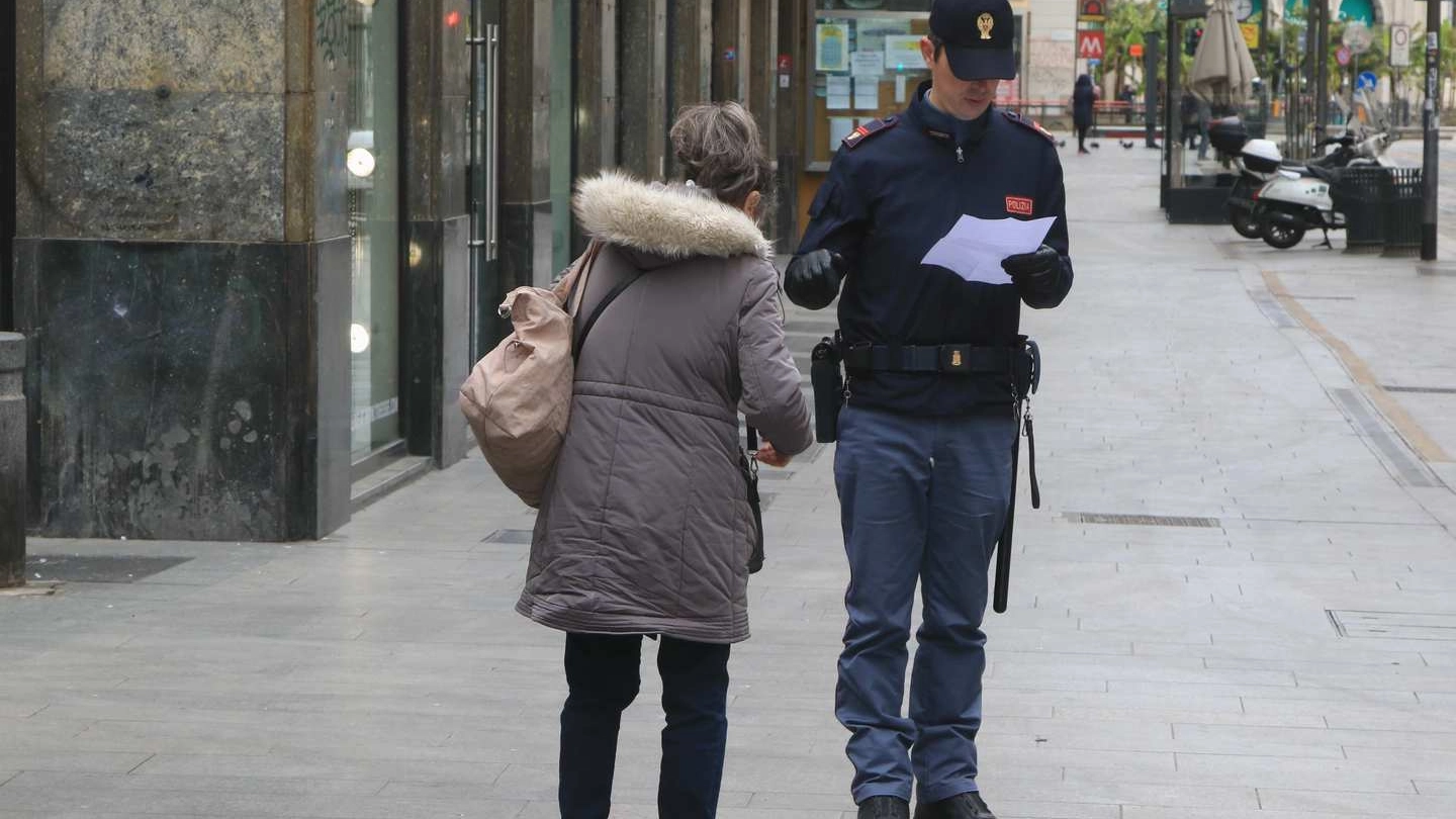 Controlli della Polizia a Milano