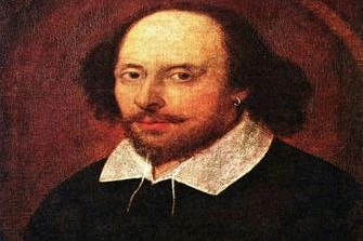 Il celebre scrittore inglese William Shakespeare
