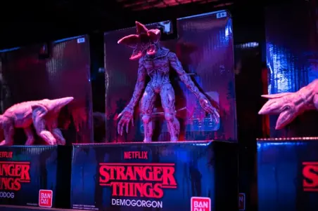 Il mostro demogorgone di Stranger Things