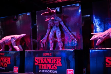 Il mostro demogorgone di Stranger Things