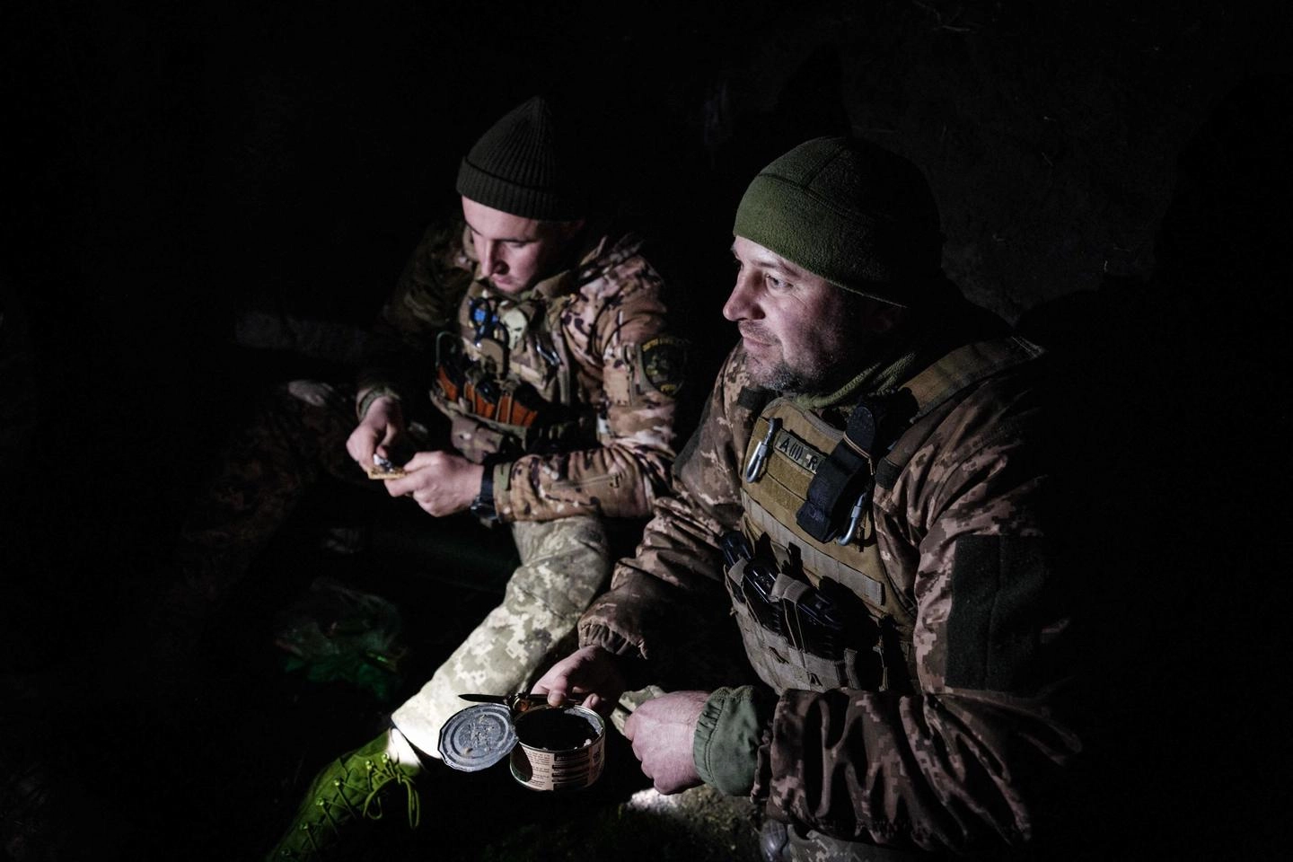 Soldati ucraini (Ansa)