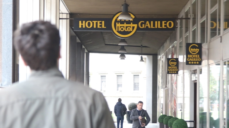 L'hotel Galileo dove si è verificato il dramma
