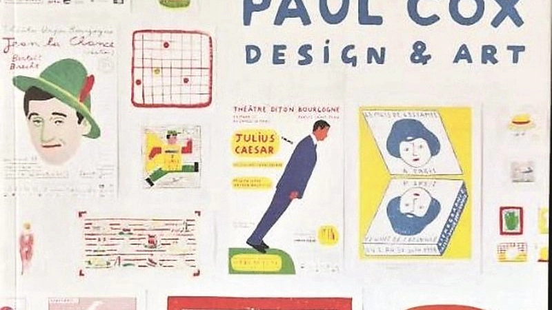 Una copertina del volume di Paul Cox “Design & Art”