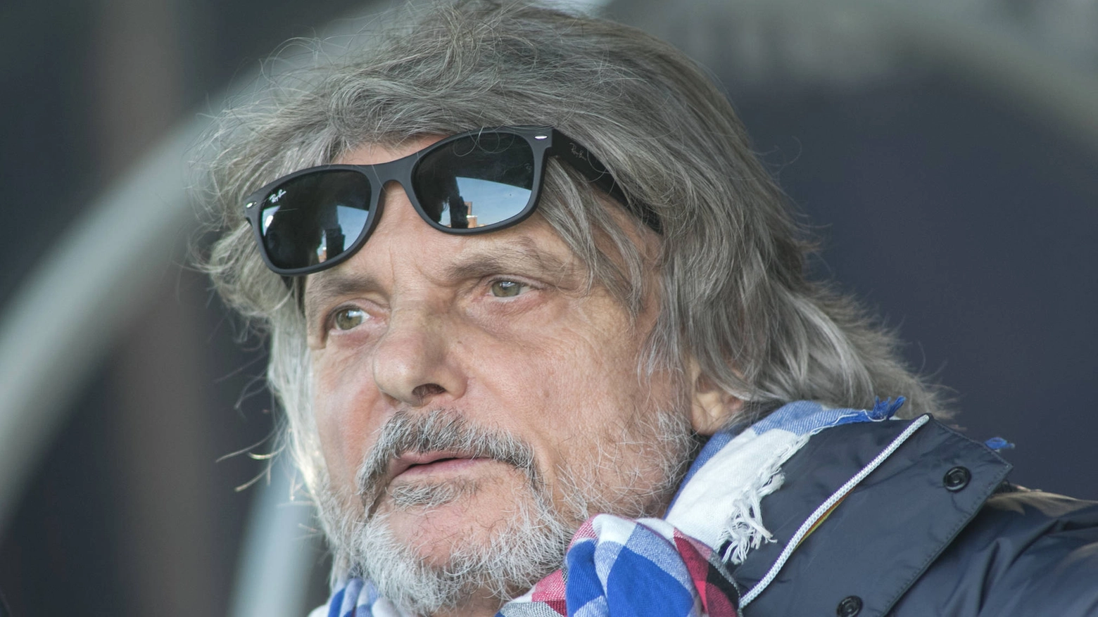 Il presidente della Sampdoria Massimo Ferrero