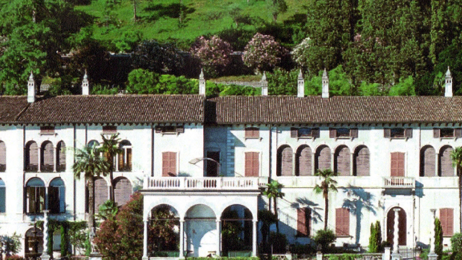 Uno scorcio di Villa Monastero