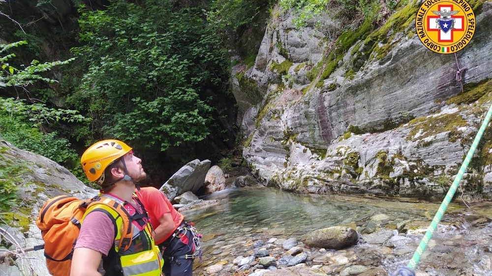 In campo il soccorso alpino (foto di archivio) In campo il soccorso alpino (foto di archivio)