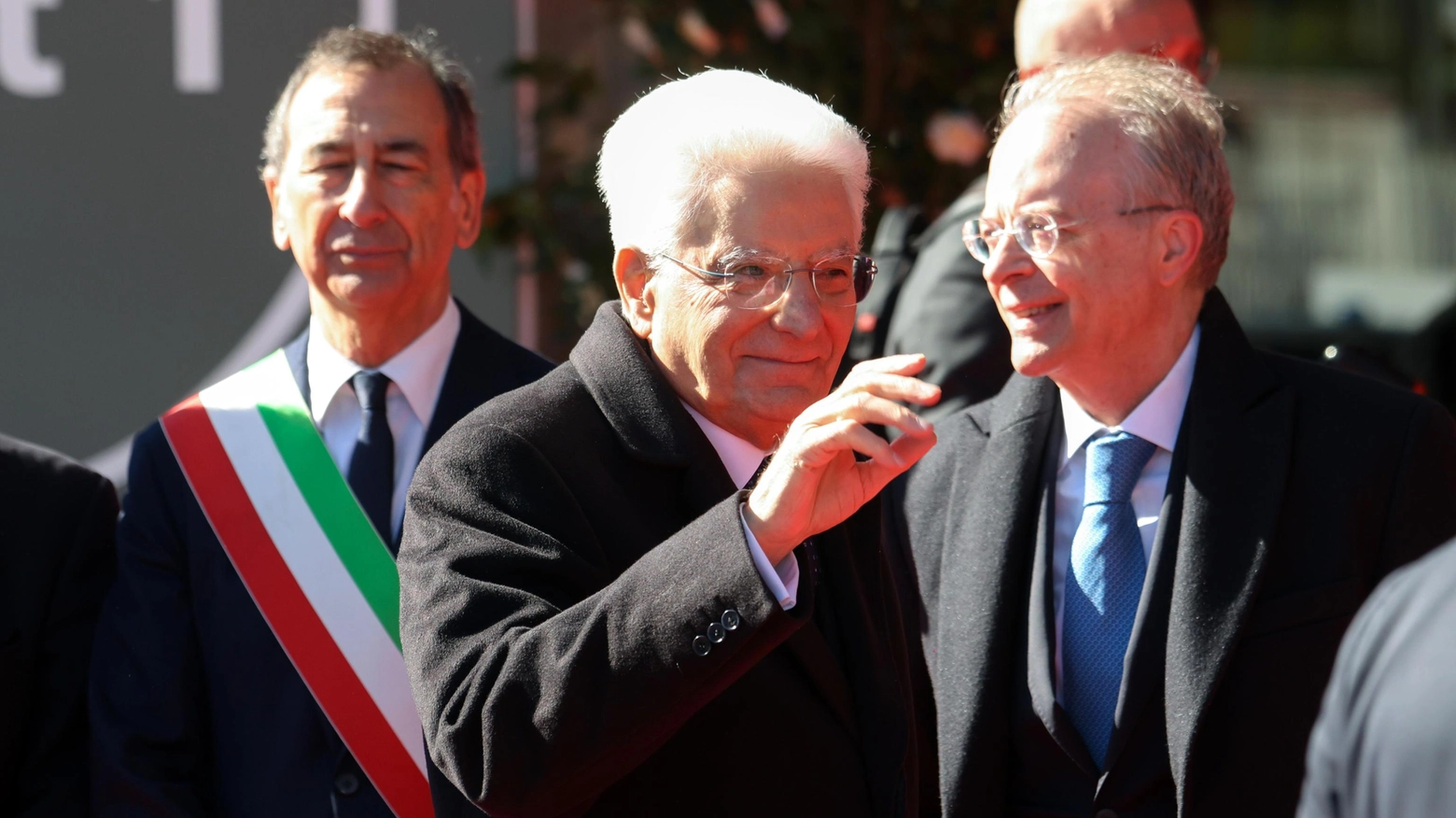 Il presidente della Repubblica Sergio Mattarella all'inaugurazione dell'anno accademico del San Raffaele Il presidente della Repubblica Sergio Mattarella all'inaugurazione dell'anno accademico del San Raffaele