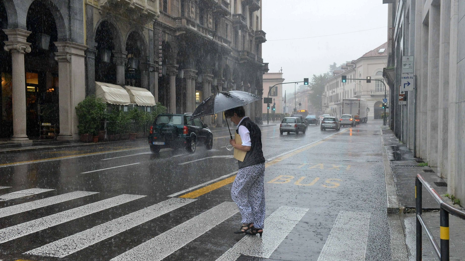 Varese, il maltempo ha sferzato la città con piogge violentissime