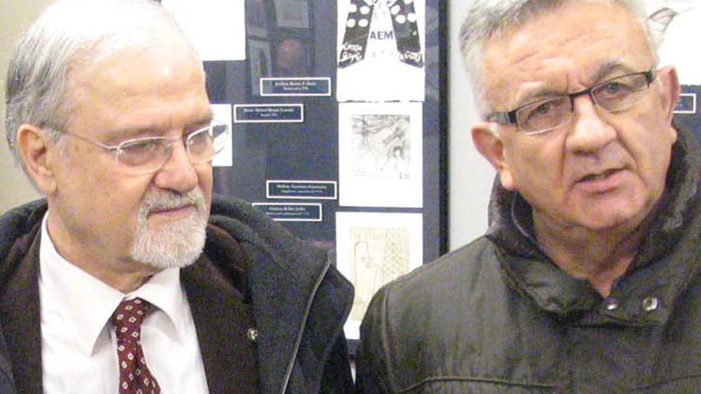  L’ex assessore Bruno Ciapponi Landi e a destra l’ex sindaco di Tirano, Pietro Del Simone