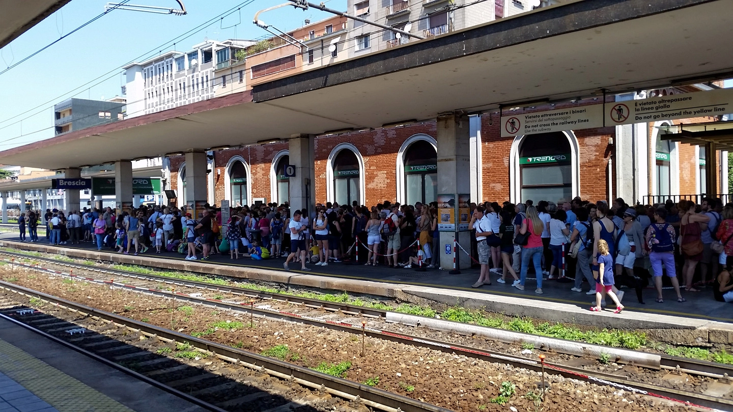La stazione di Brescia