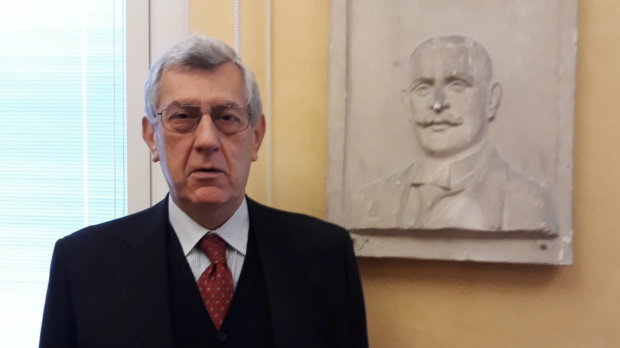 Il presidente Natale Olivari della casa di riposo Fondazione Castellini