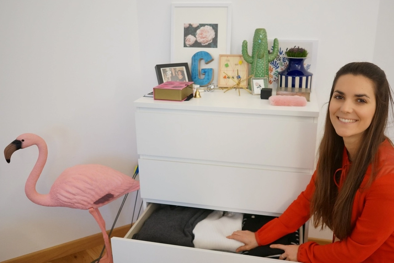 INVENTIVA Giulia Torelli, 28 anni, alle prese con una casa dove ristabilire al più presto l’ordine (Newpress)