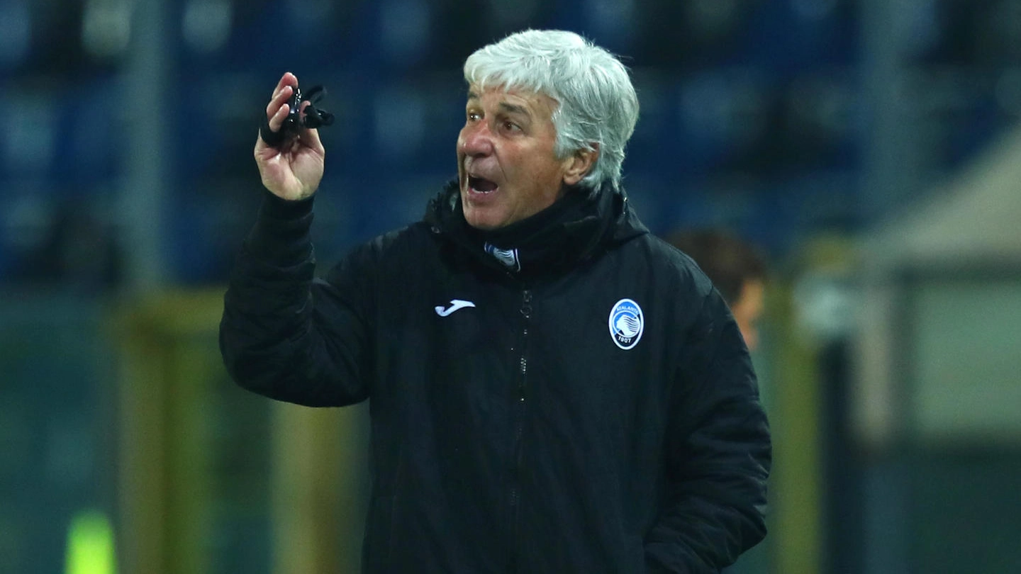 Gian Piero Gasperini, allenatore dell'Atalanta (Ansa)
