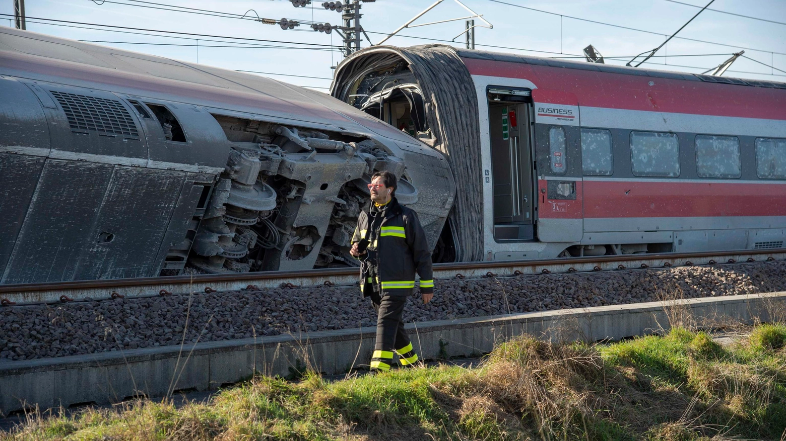 Frecciarossa deragliato a Livraga