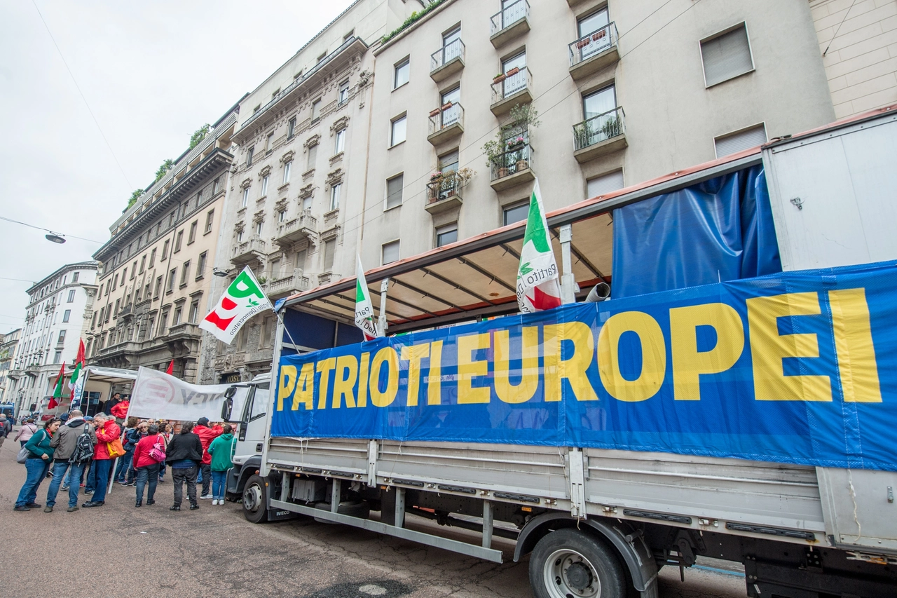 Corteo del 25 Aprile a Milano