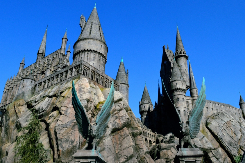 Il castello di Hogwarts agli Universal Studios Hollywood