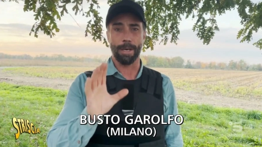 Vittorio Brumotti nel Roccolo a Busto Garolfo