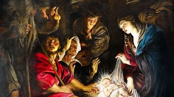 'Adorazione dei pastori' di Rubens