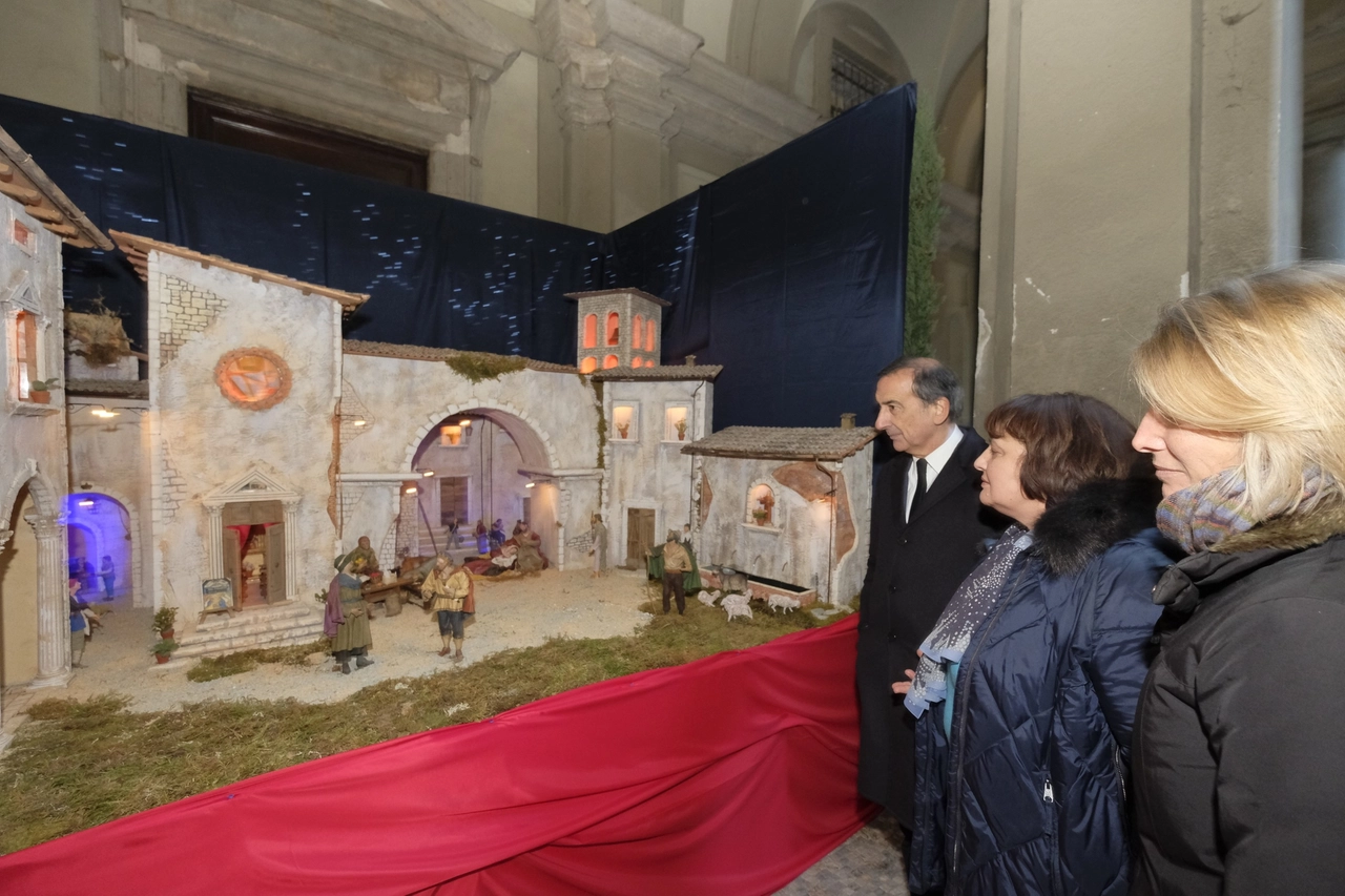 Presepe umbro a Palazzo Marino