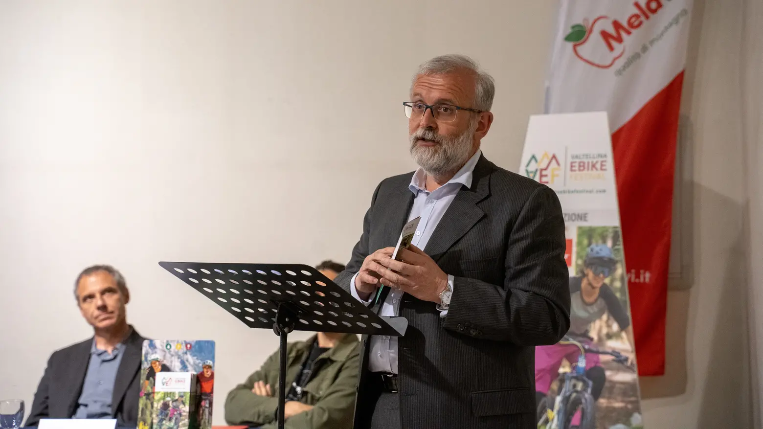 Davide Menegola, presidente della Provincia di Sondrio