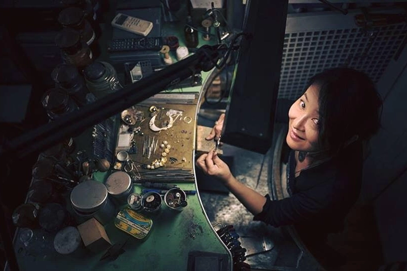 Haruko Ito nel suo laboratorio