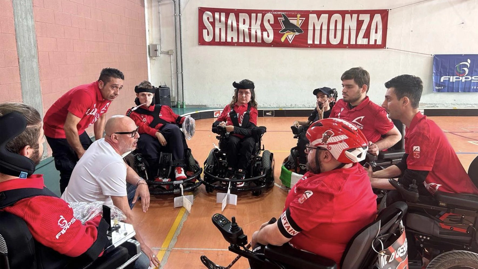 Un pendolare speciale  Da Firenze a Monza  sognando lo scudetto  di hockey in carrozzina