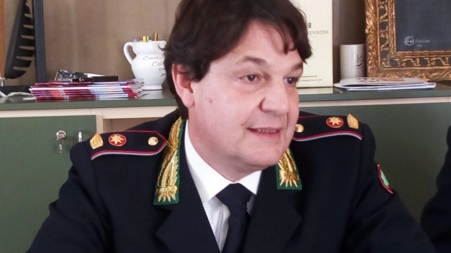 Il comandante della Polizia locale di Chiavenna, Maurizio Frenquelli