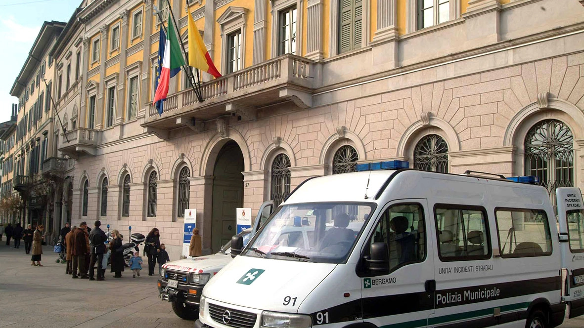Il municipio di Bergamo