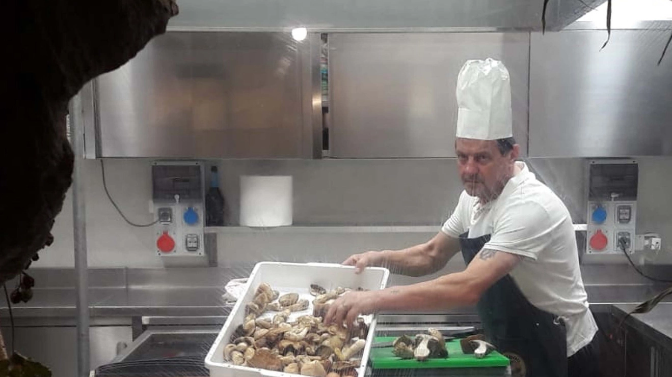 Paolo Tarca proprietario del premiato ristorante “Osteria da Zep” 