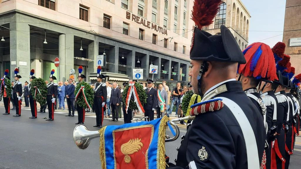 La commemorazione a Milano