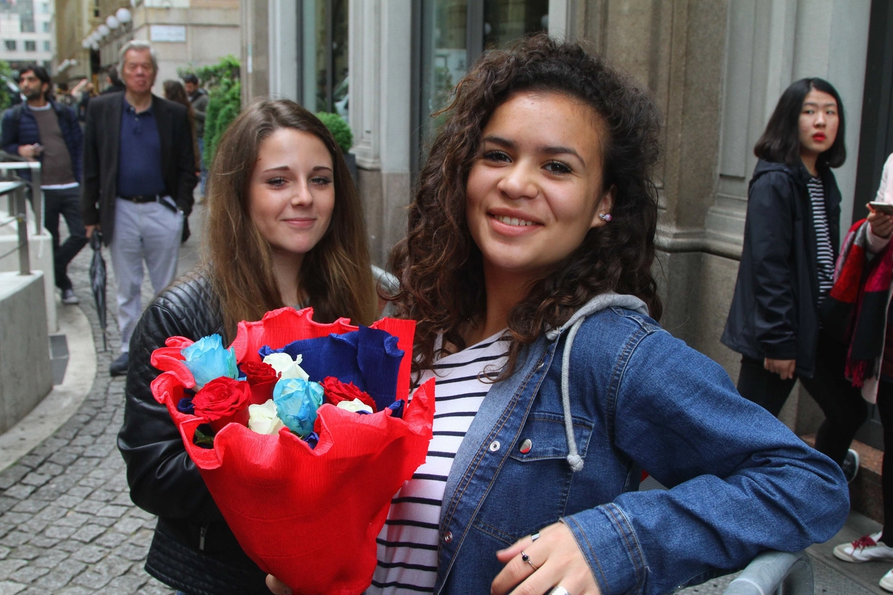 Fiori per Obama (Newpress)