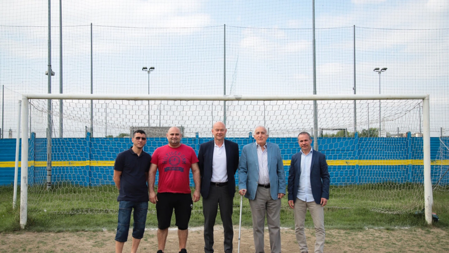Da sinistra: Traian Gabauceanu, Sabin Maurius Humicin, Giuseppe Corbari, Renato Cerutti