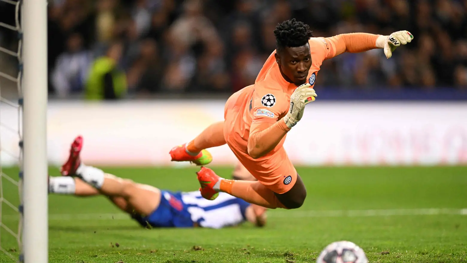 Il portiere interista André Onana Il portiere interista André Onana