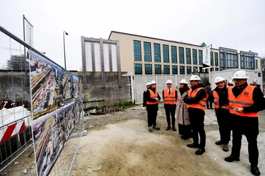 “Olimpiadi Milano-Cortina 2026, i cantieri pronti con tre mesi di anticipo”: sopralluogo di Abodi, Fontana e Sala