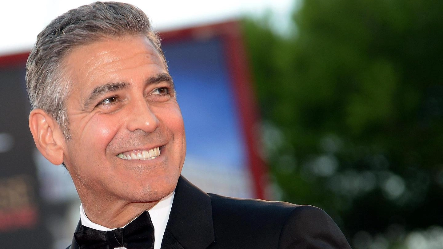 L'attore e regista George Clooney (Ansa)