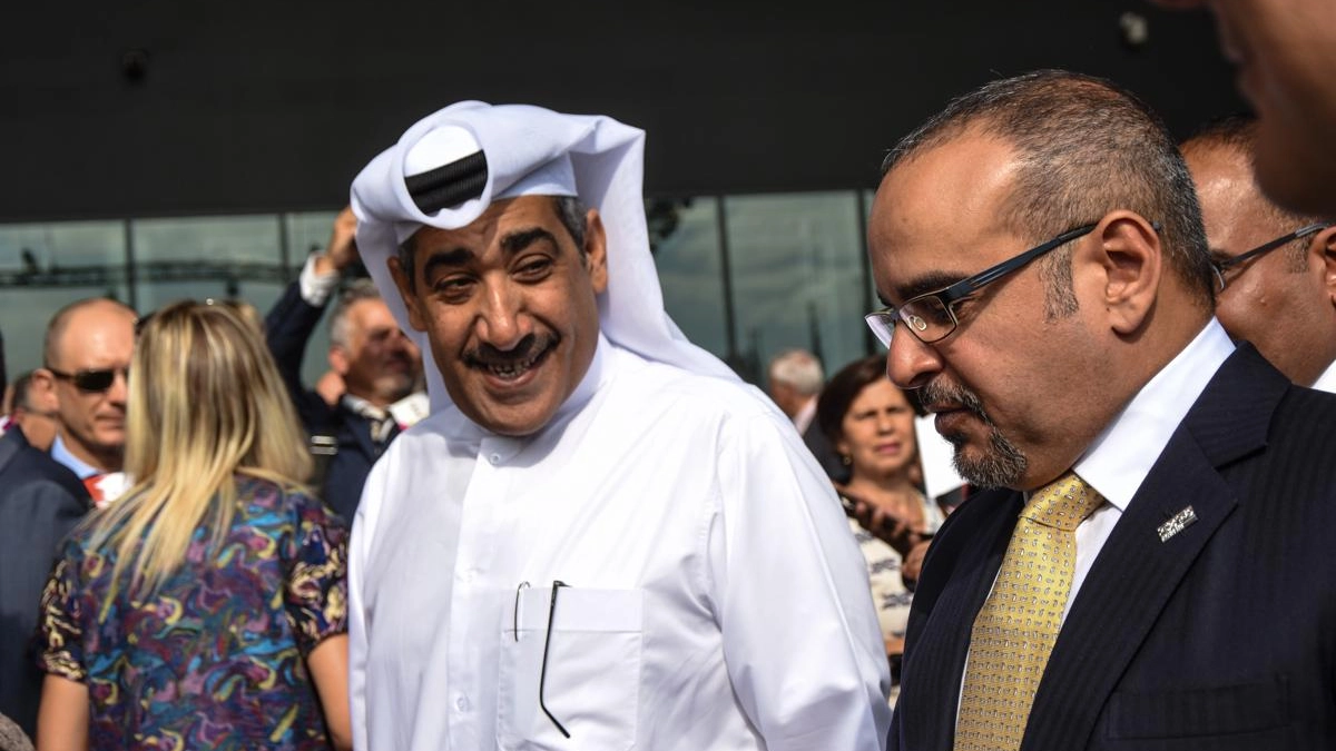 Le celebrazioni stamani con il principe ereditario Salman bin Hamad Al-Khalifa