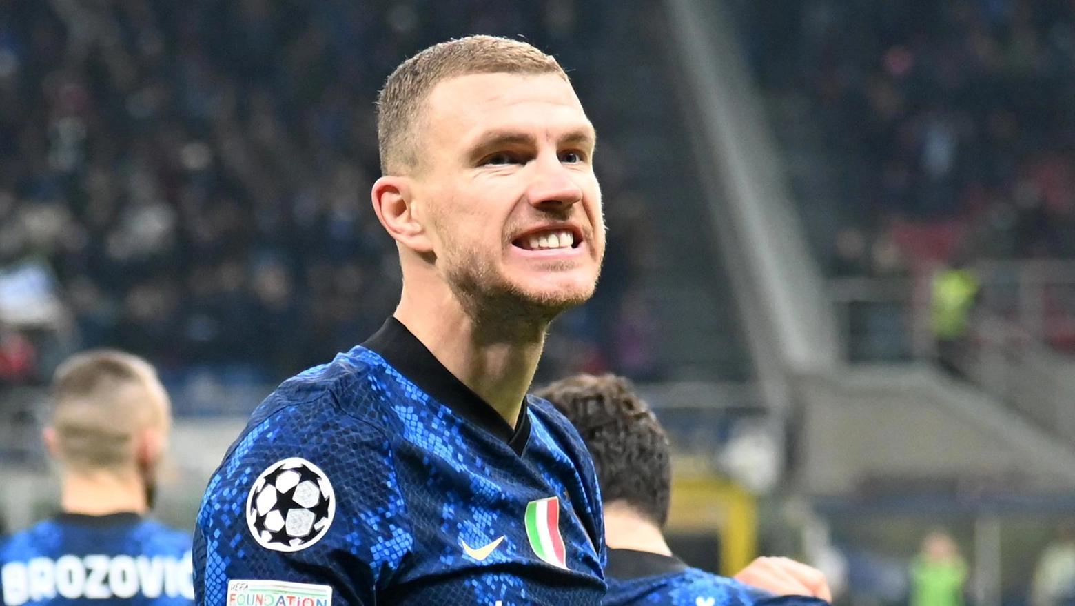 Dzeko dell'Inter