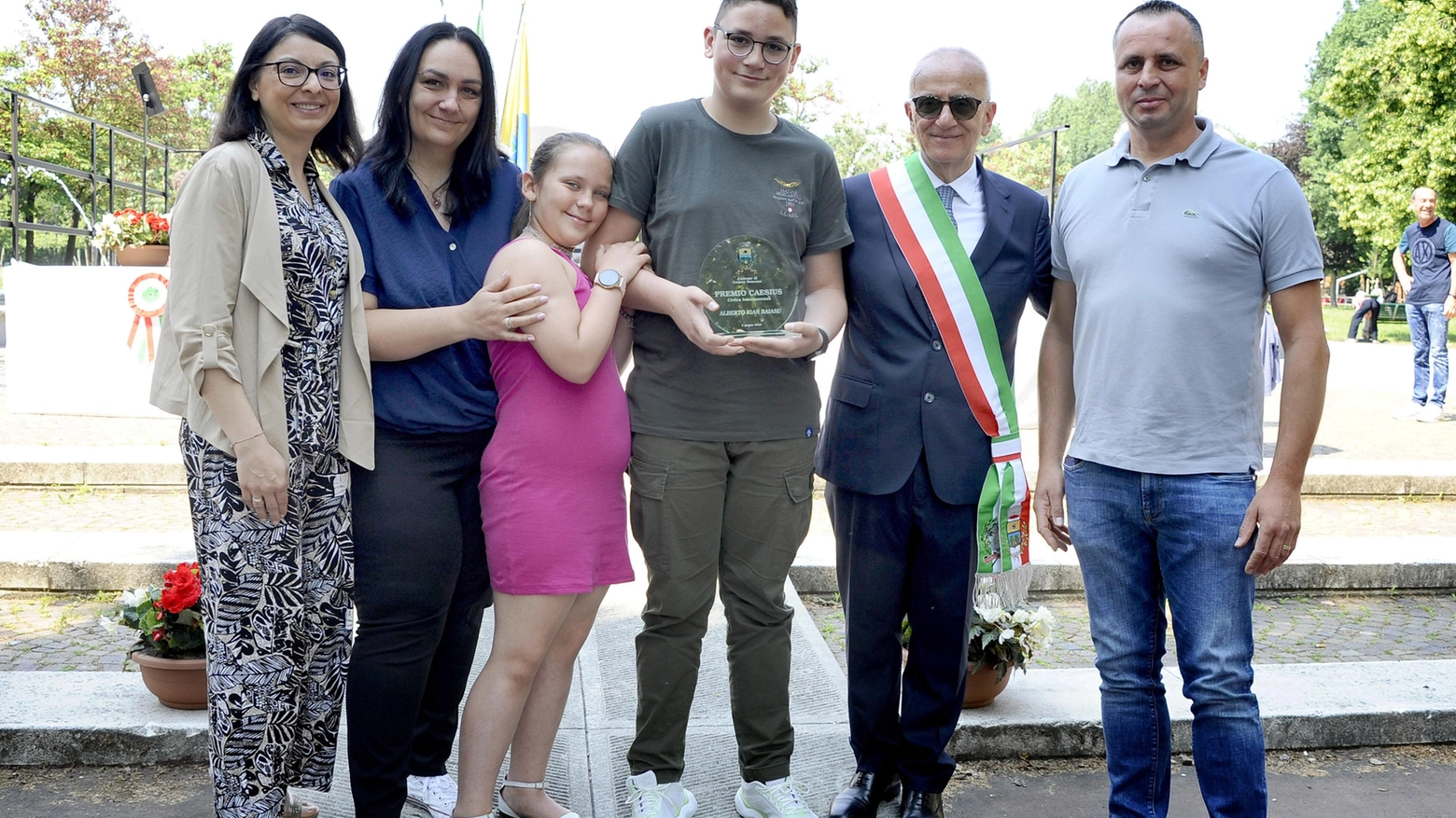 Il premio Caesius a un dodicenne "Aiutare i compagni è un piacere" Il premio Caesius a un dodicenne "Aiutare i compagni è un piacere"