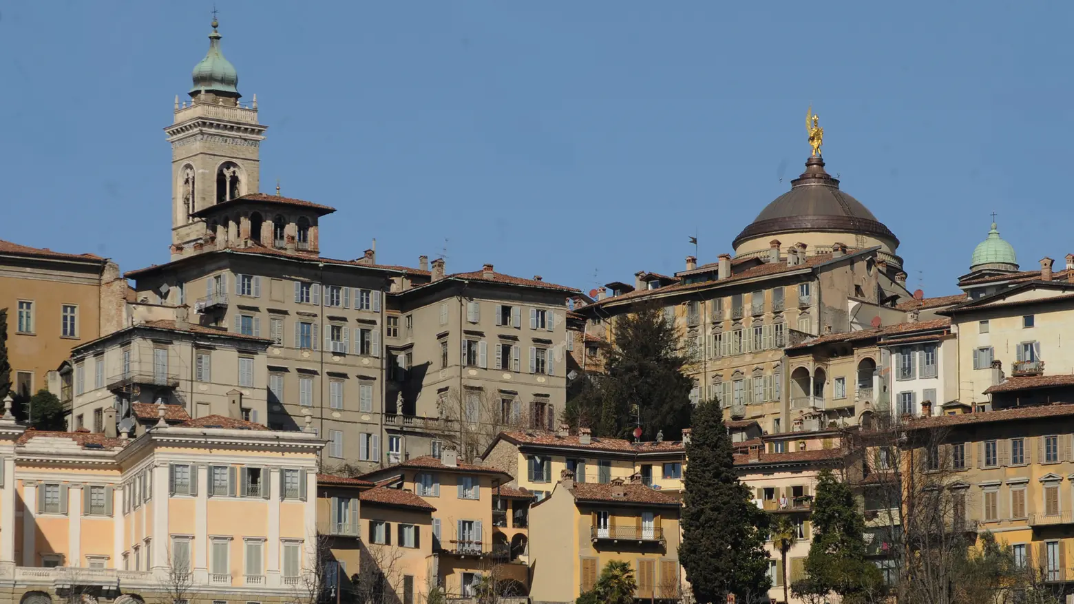 La città alta di Bergamo